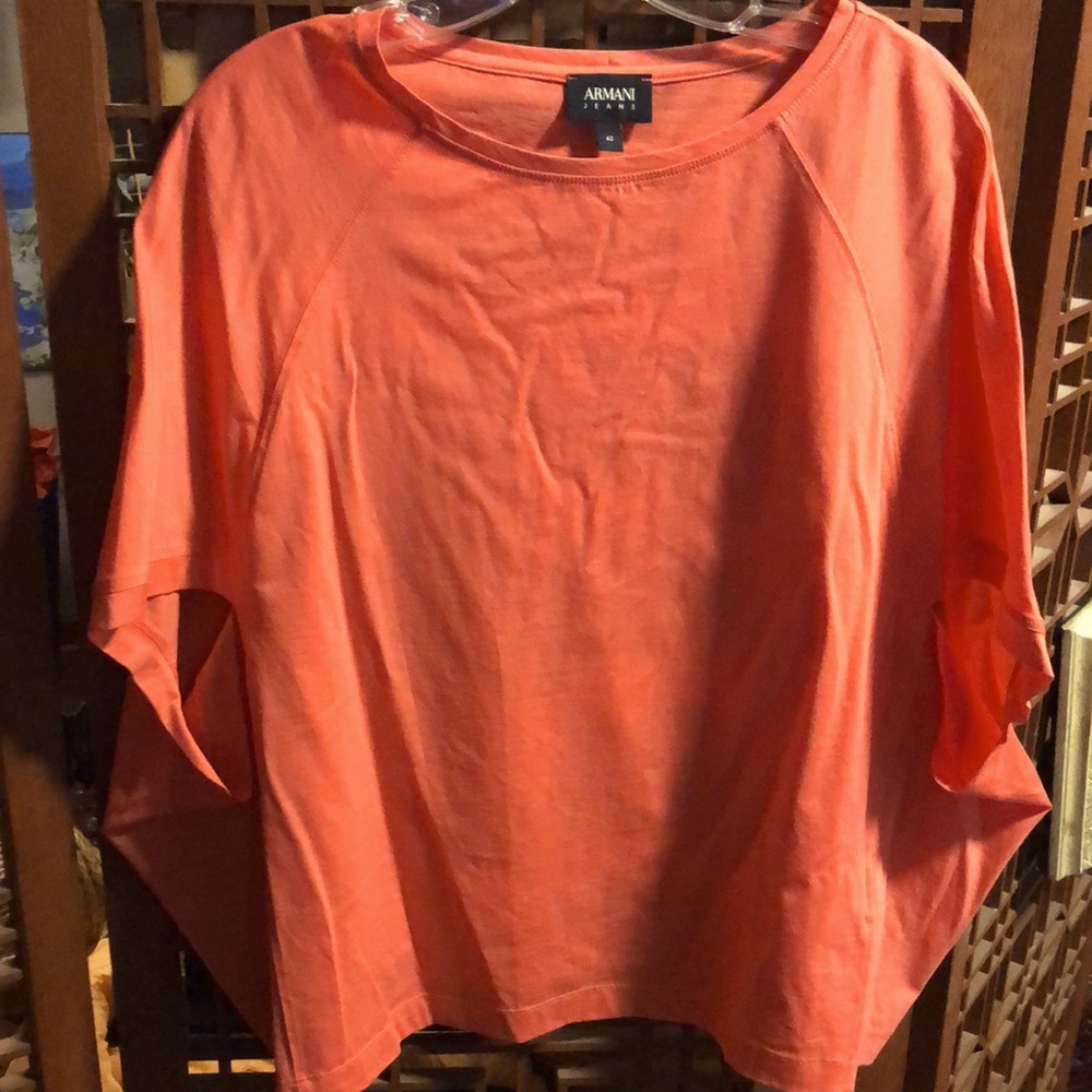 Authentic Armani, jeans poncho like shirt. Never worn. 42